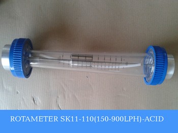 ROTAMETER SK11-110(150-900LPH)-ACID